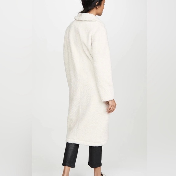 Cupcakes and Cashmere Havana Cream White Teddy Bear Coat - Picture 3 of 9